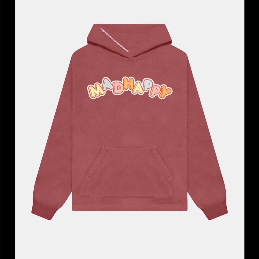 MADHAPPY crush universal hoodie with stitched hood